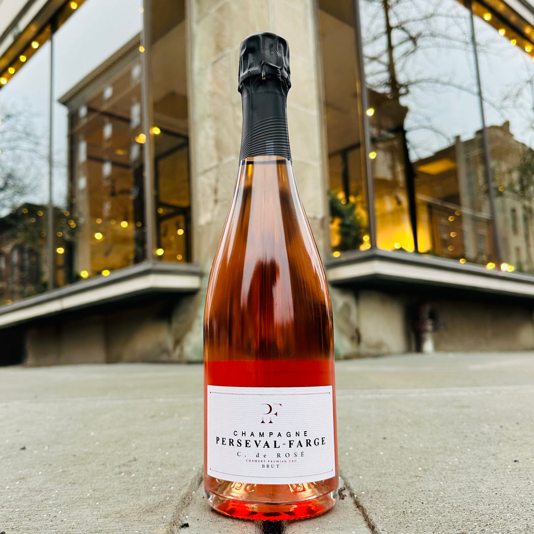 Champagne Perseval-Farge, 'C. de Rose' Premier Cru Brut Rose NV