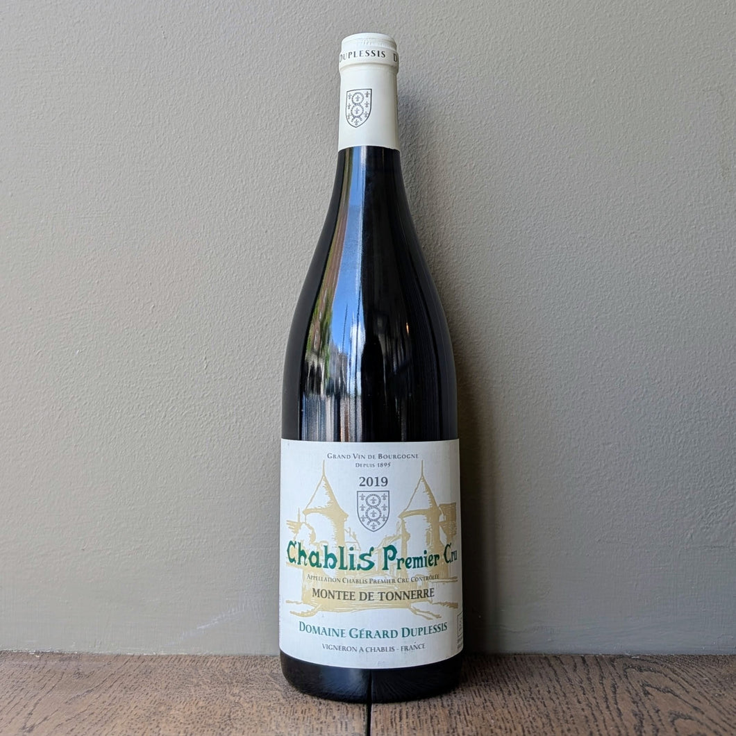 Domaine Gerard Duplessis, Montee De Tonnerre Chablis Premier Cru 2019