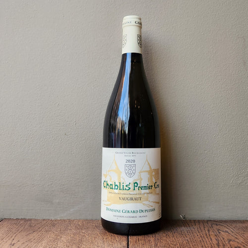 Domaine Gerard Duplessis, Vaugiraut Chablis Premier Cru 2020