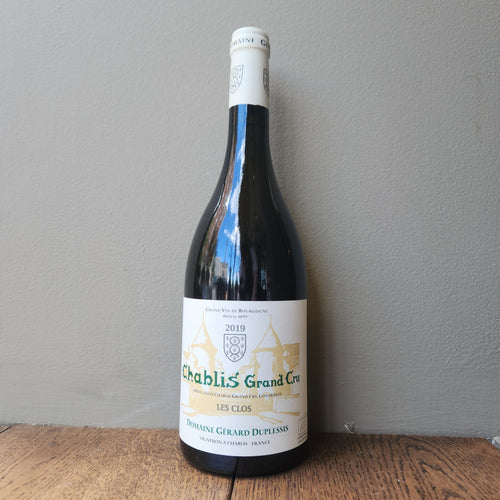Domaine Gerard Duplessis, Les Clos 2019