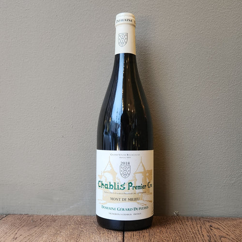 Domaine Gerard Duplessis, Mont de Milieu Chablis Premier Cru 2018