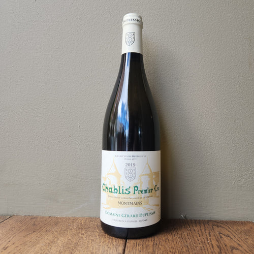 Domaine Gerard Duplessis, Montmains Premier Cru Chablis 2019
