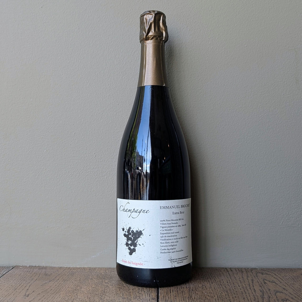 Emmanuel Brochet, Rosé de Saignee Champagne NV
