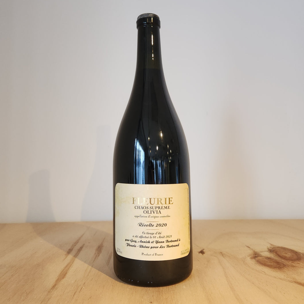 Les Bertrand, Fleurie Chaos Supreme Olivia 2020 1.5L